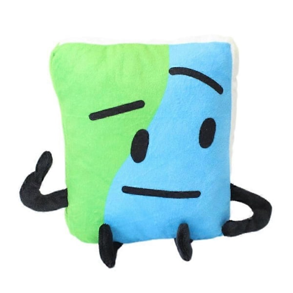 Anime Battle for Dream Island -pehmolelu BFDI Täytetty nukke Tuli Kukka Lehti Numerot X Täytetty pehmolelu Koulutuksellinen joululahja Book