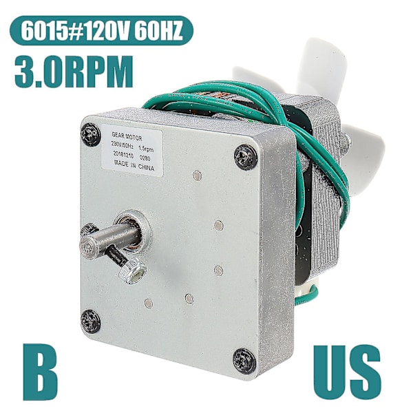 Udskiftnings Auger Motor Passer til Pit Boss/Traeger/Z-Grills Pellet Ovne Bbq Grills Fp-e B