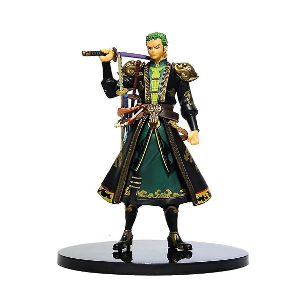 Zoro One Piece Anime Actionfigur Legetøjsmodel 21cm