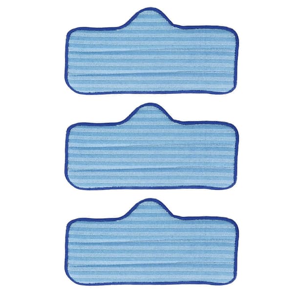 3-pack Mikrofibermoppdynor Ersättningsmoppar Rengöringsduk Tillbehör Passar för moppar [DB]