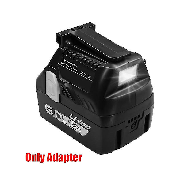 USB Konverter Adapter til BSL18UA (SA) 14.4v-18v Lithium Batteri EBM1830 random color
