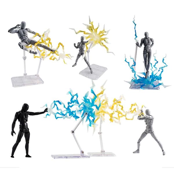 Lyn Special Effects Model 1/6 Actionfigur Special Effects Tilbehør Red 19 x 15 x 11cm