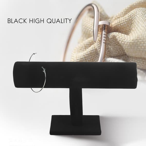 Stativ Armbånd Kæde Armring Ur T-bar Stativ Holder Display Smykker [DB]
