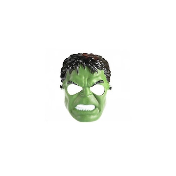 2023 Barn Grön Giant Hero Muscle Halloween Kostymer Fancy Pojkar Superhjältar Karneval Cosplay Kläder Mask Barn Julklappar mask L