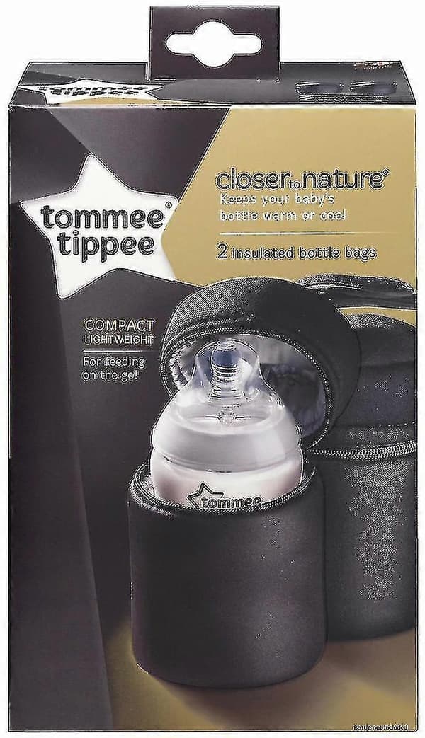 Tommee Tippee Closer To Nature Eristetyt Pullopussit (2 kpl) [DB]