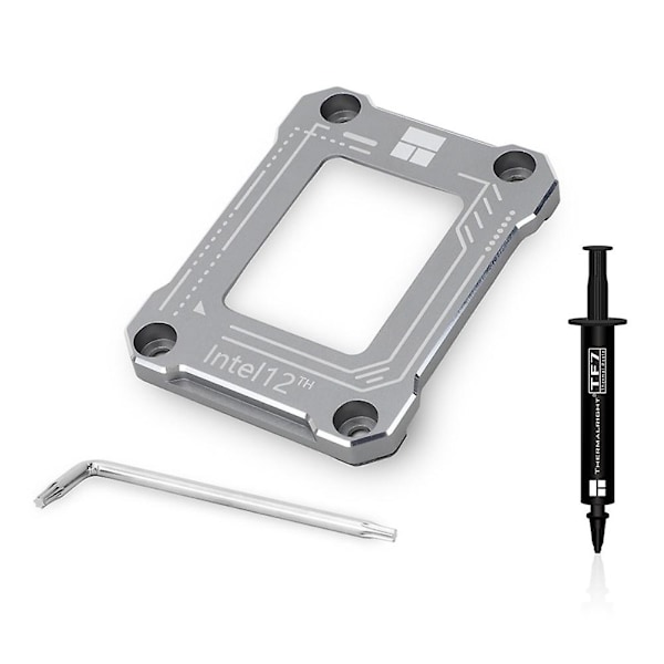Thermalright Lga1700-bcf 12:e generationens CPU-böjningskorrigeringsram Fixerad bakpanel ~BY Sliver