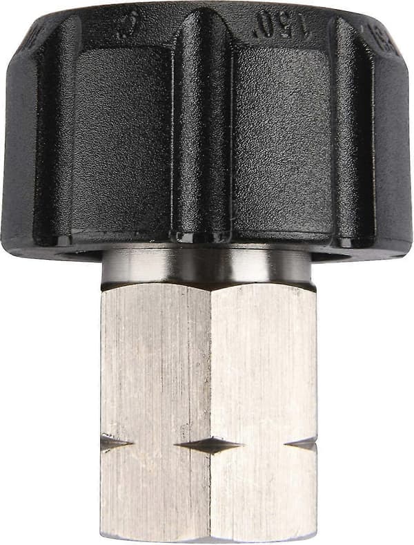 Trykvaske Adapter, Hun Metric M22 Til 1/4 Tomme Hun NPT Fitting, 5000 Psi