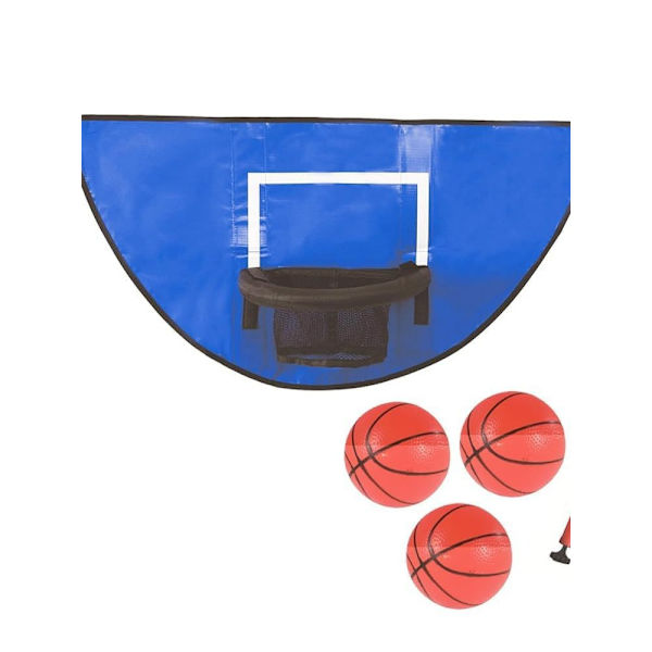 2024 Universal Mini Trampolin Basketbollskorg Lätt Att Montera Basketboll