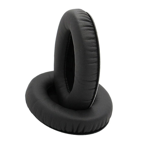 Erekksjonsputer for Audio Technica ATH-ANC7 ANC9 ANC27 ANC29 ANC70 Hodetelefoner Svampputedeksel Universal Myk 2 stk Svart
