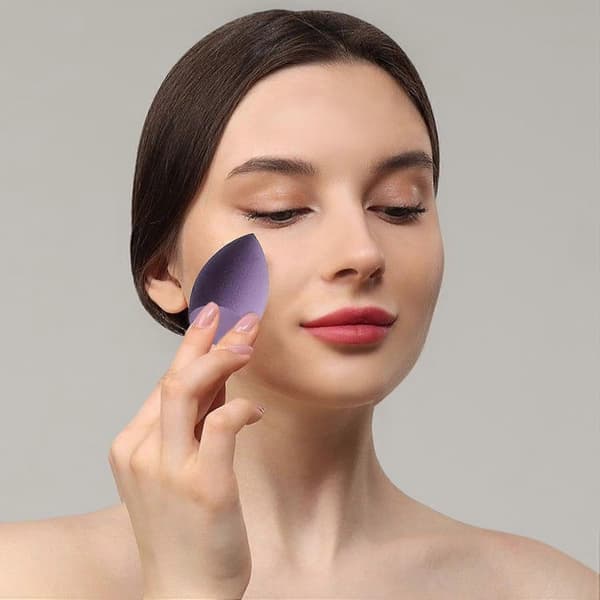 14-delt Makeup Svampesæt, Pudder, Make Up Æg Makeup Setting, Foundation