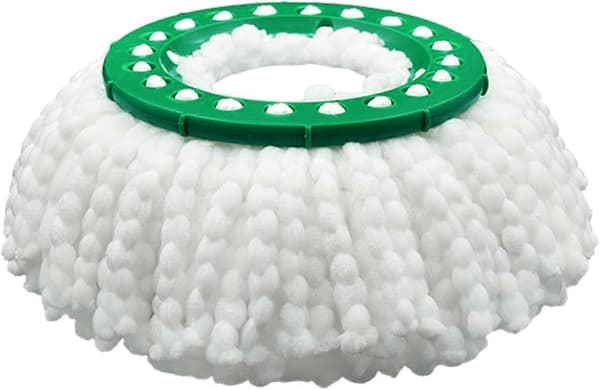 Moppehode Erstatninger | Mikrofiber Moppehoder | Runde Moppehoder | 360 Spinning