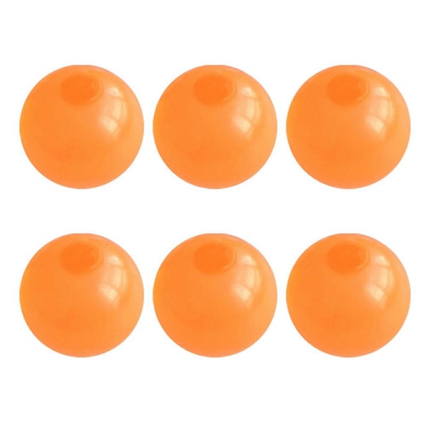 Glorbs - Glorbs Bolde, Glorbs Klæbrige Bolde til Loft & Vægge, Gløder i Mørket Klæbrige Stressbolde Orange 6pcs