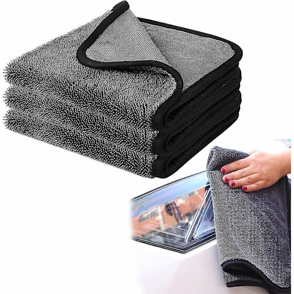 Shiny Bath Xxl Tørrehåndklæde, Exul Fastdry Tørrehåndklæde 40 X 60 Cm, Brusekabineklud Til Vandfjernelse I Brusebad Og Badeværelse (3 Stykker)BY