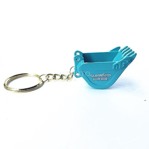 Nyckelhållare Hink Legering Ornament, Hängande Metallhink, Kreativ Personlighet, Liten Utsökt Present Hängsmycke For KOBELCO