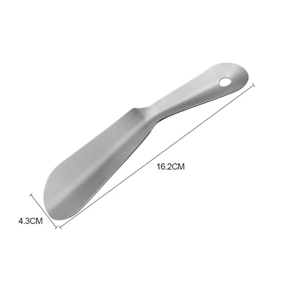 Sko-horn i skeform - Holdbar, bærbar og fleksibel sko-hjælper 16cm