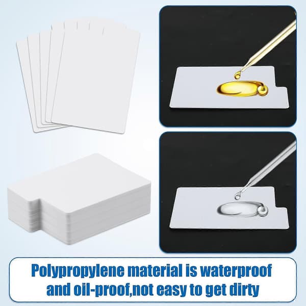 50 stk. Samlekortdelere, 6,9 x 9,7 cm Plastikkortdeler