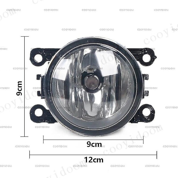 Tåkelyslampe for Mitsubishi Asx Rvr Outlander Sport 2013 2014 2015 Frontlykt Halogen Tåkelampe Tåkelys [DM] Only 1 Left CN
