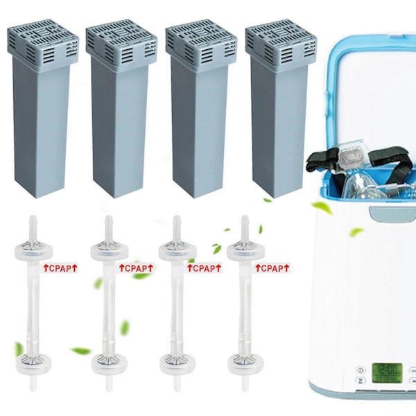 Til SoClean 2 Filter SC1200 Patron Sæt - 4 Pak til Effektiv CPAP Rengøring