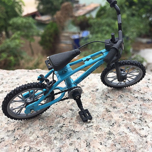 Mini Fingercykel Legetøj Alloy Miniature Mtb Cykel Model Diy Til Kreativ Simulering Bjergcykling Børn Uddannelsesmæssige Gaver  [DmS] Orange