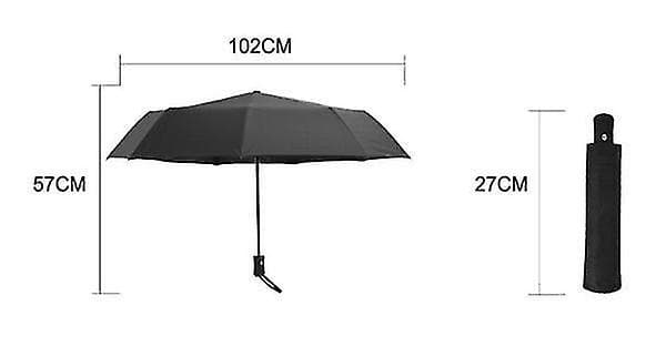 Personalisert paraply for Rolls Royce, solparaply WS8852