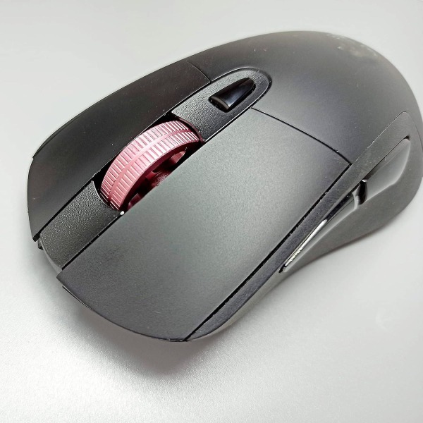 Erstatningshjul i metall til rullemus - Kompatibel med Logitech G403 G703 G603 G403 Hero G703 Hero (svart)