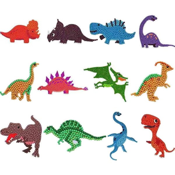 5D DIY Lasten Timanttimaalaus Tarrasetti, Peli Meidän Timanttitaide Mosaiikki Digitaalinen Tarrasetti