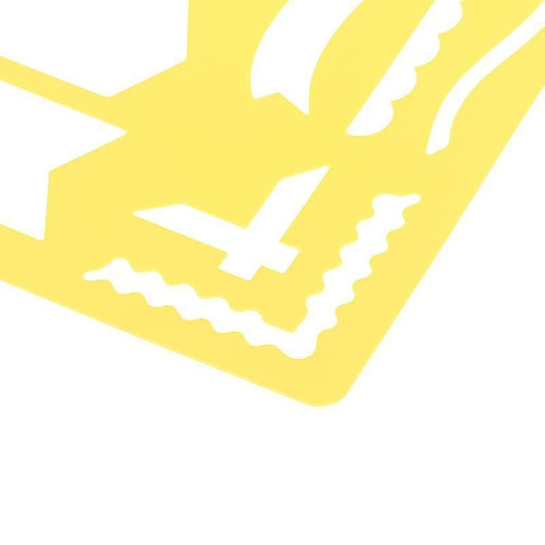 20 kpl Lasten DIY Piirustusstencilit Ontto Lautasetti Lasten Muovimaalausmalli [DmS]