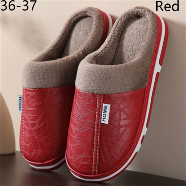 House Tofflor Winter Toffel RÖD 36-37 (FIT35-36) red 36-37(fit35-36)