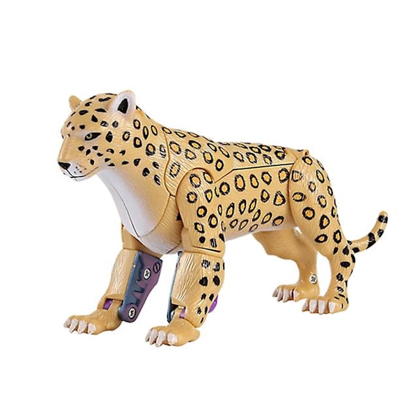 Educational Transform Animals Robot Action Figure Legetøj Gave Til Børn Småbørn Dyr Figurer Model Transformation Legetøj (FMY) Cheetah