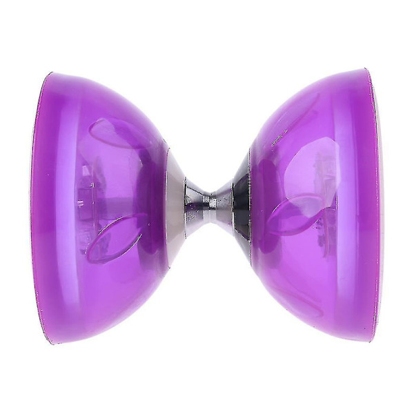 Diabolo Set (4 färger, 2 storlekar) med trippel kullagerkoppling, matchande färgade fiberhandpinnar, diabolosträng och väska [DmS] Red large