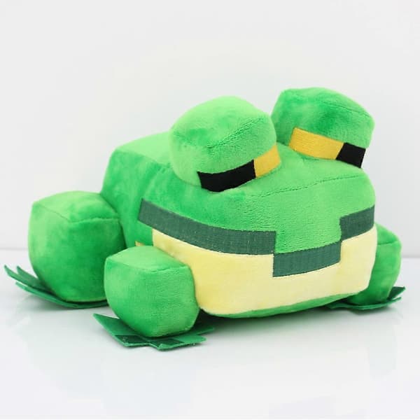 Minecraft Frosk Pute Stoffdyr Duk Plussj Leke for Barn Gutter Jenter
