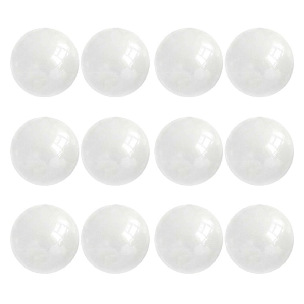 Glorbs - Glorbs Bolde, Glorbs Klæbrige Bolde til Loft & Vægge, Gløder i Mørket Klæbrige Stressbolde White 12pcs