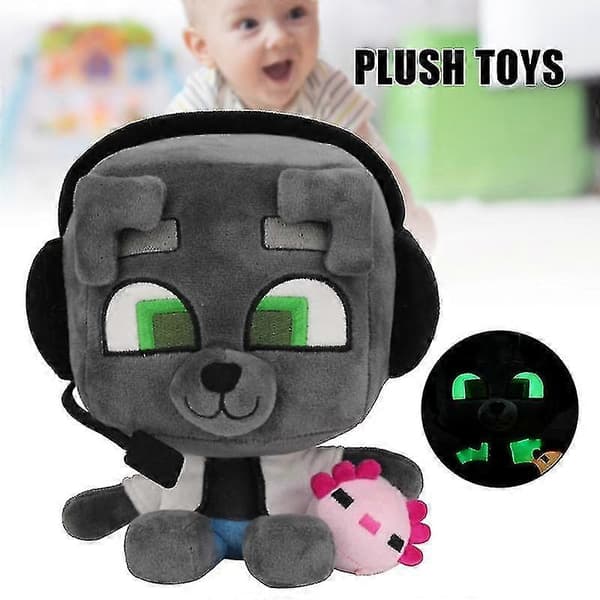 Plysch Bobicraft Gitd Varg Gosedjur Mjuk Kudde Dekorationer Barn
