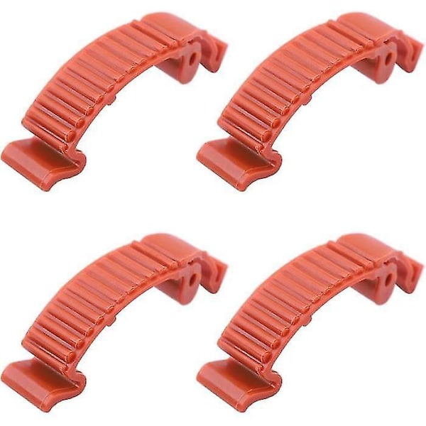 4pcs Top Cylinder Cover Snap Clip Bouchle Compatible With Husqvarna 435 440E 445 450 450E 570 575 576 Lawn Chainsaw Garden-xh