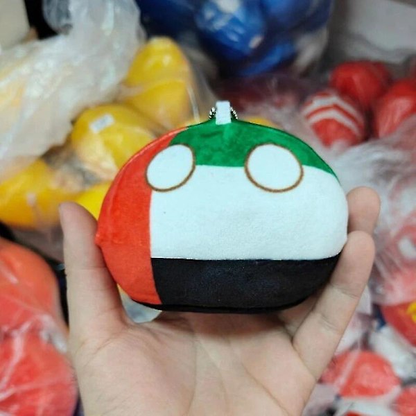 68 Stilar 10cm Landboll Plyschleksaker Polandball Hänge Landbollar Dekoration Countryball Fylld Dock Julgåva För Barn 10cm Dubai