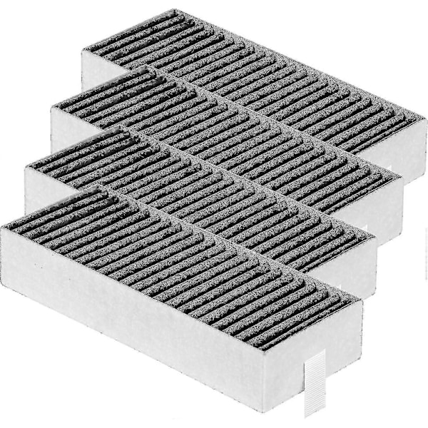 4 stk. Aktiveret Kulfiltre Til Emhætte Siemens Hz9vrcr0 17004796 / Bosch Hez9vrcr0 17004805 / Neff Z821vr0 17004806, Gaggenau CA282111