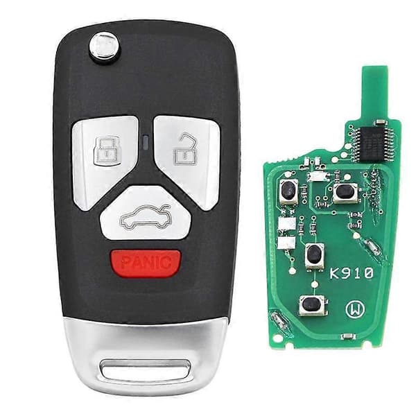For KEYDIY NB27-4 Fjernkontroll Bilnøkkel Universal 4 Knapper for Stil for KD900/-X2 MINI/ -MAX Prog [DB]