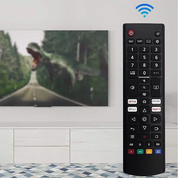Akb76040301 Udskiftningsfjernbetjening til LG Smart LED LCD TV 32LM577BPUA 50UP7000PUA 60UP7670PUB 32LM577BZUA [DB] black