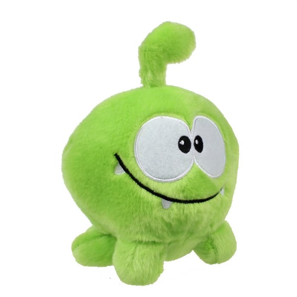 20cm Kawaii Om Nom Frø Plys Legetøj Cut The Rope Blød Gummi Figur Klassisk Spil Legetøj Elskelig Gave Dukke Til Børn  (FMY) 10 Pcs