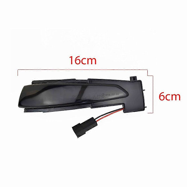 2 stk. Sekvensiell Blinkende Lampe For Peugeot 508 SW 2010-2017 LED Dynamisk Blinklys For Citroen DS5 C4 Grand Picasso II