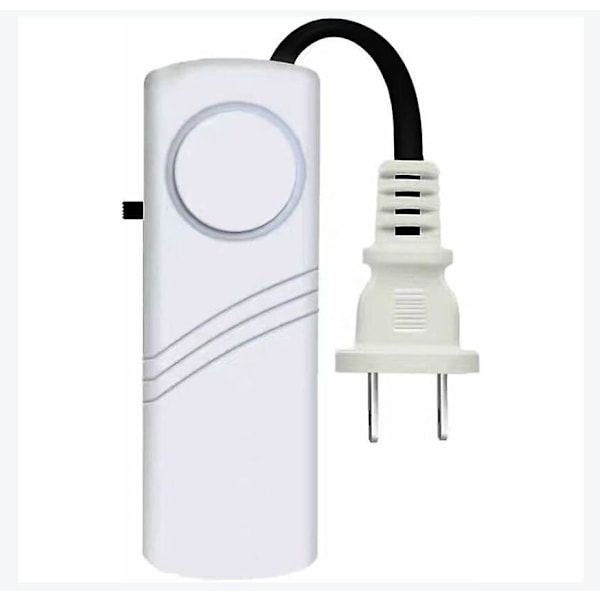 Strømsvigt alarm, automatisk strømsvigt alarm, 90dB, 9*3cm LED indikator (kræver AAA batteri, ikke inkluderet