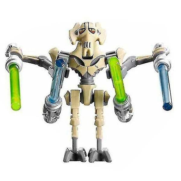 2 stk. Krigs Mini Figurer Grievous Action Figurer Legetøj [DB]
