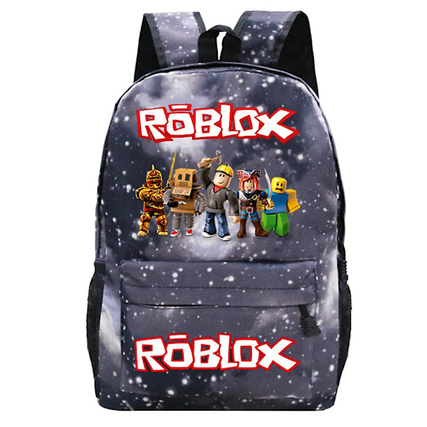 Ryggsekk Roblox Spill Trykt Skolesekk Boksekk Student Skulderveske Reise Casual Ryggsekk Gaver B