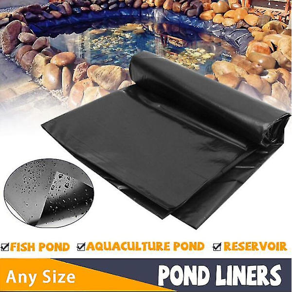 Fiskdammsfolie i Alla Storlekar Trädgårdar Pool PVC Membran Förstärkt Landskapsarkitektur Custom size(Please contact us)