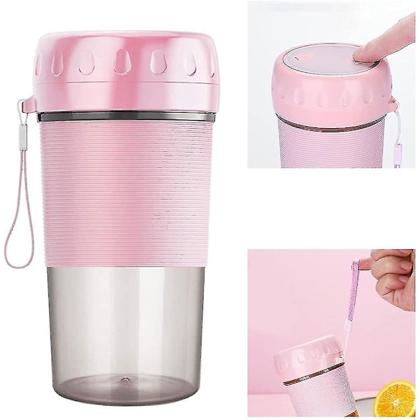Mini sähköinen kannettava tehosekoitin, mini kannettava tehosekoitin, kannettava mehumaija Mini hedelmätehosekoitin