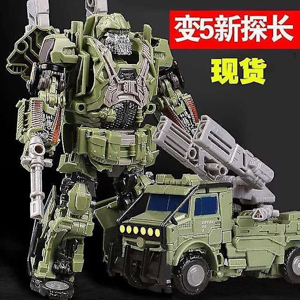 Transformationsleksaksfigur G1 Black Apple Ys01 Ys02 H6001-4 Planet Commander Action Transformable Robotleksaker för pojkgåva  (FMY) H6001-6 no box