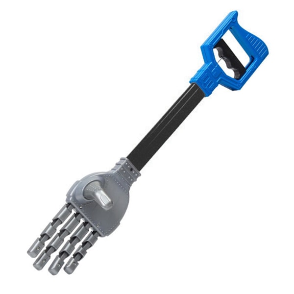 Morsom robotklo-søppelplukker, intelligensleketøy for barn, håndgriper, interaktivt leketøy-griperobot hånd for barn L Blue as described