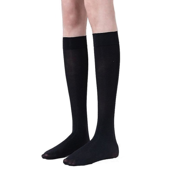 Onsdag Addams Kjole Cosplay Kostyme Barn Jente Fest Svarte Kjoler Halskjede Maske only socks