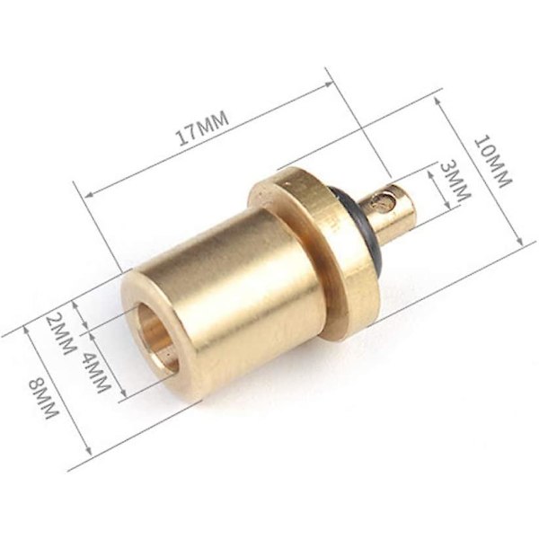 3-pack gaspåfyllningsadaptermunstycke butangascylinder / behållare påfyllning
