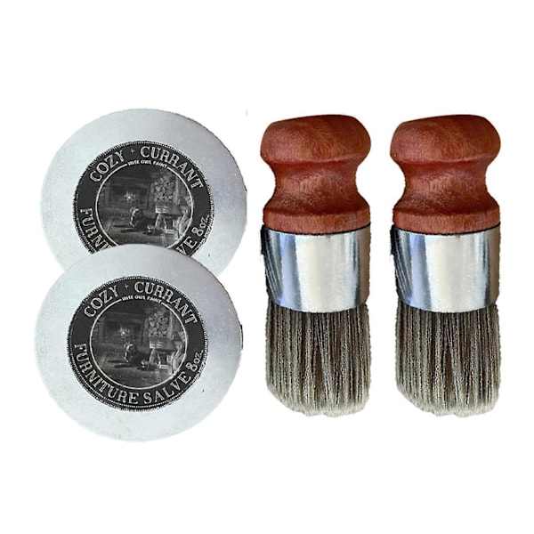 120ml Lær Reparasjonsbalsam Møbelsalve med Rengjøringsbørste Lett å Bruke Høy Effektivitet Lærrens Sofa Ripe Reparasjonssett 240ml 2pcs